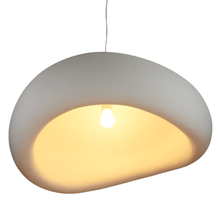 Lampa wisząca STONE biała 80 cm DN426-800 Step into Design
