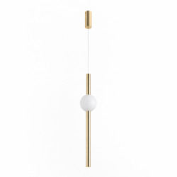 Lampa wisząca O-LINE LED 63 cm złoty połysk ST-1689S mirror gold Step into Design