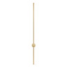 Lampa ścienna SPARO LED złoty połysk 120 cm ST-1067W-1GD-120 Step into Design