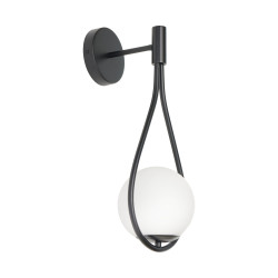 Lampa ścienna DROP biało złota 45 cm ST-F079 black Step into Design