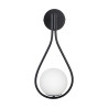 Lampa ścienna DROP biało złota 45 cm ST-F079 black Step into Design