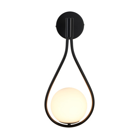 Lampa ścienna DROP biało złota 45 cm ST-F079 black Step into Design