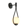 Lampa ścienna DROP biało złota 45 cm ST-F079 black Step into Design
