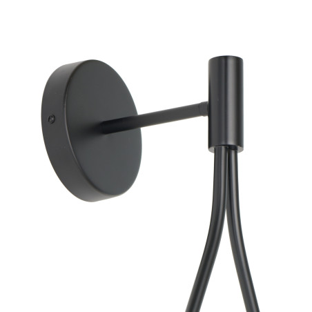 Lampa ścienna DROP biało złota 45 cm ST-F079 black Step into Design