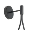 Lampa ścienna DROP biało złota 45 cm ST-F079 black Step into Design