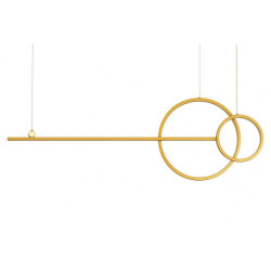 MSE1501100555 MOOSEE lampa wisząca RAGE zlota