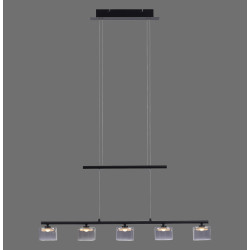 NOWOŚĆ 2209-18 HYDRA LAMPA WISZĄCA CZARNY ZUMA LINE