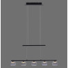 NOWOŚĆ 2209-18 HYDRA LAMPA WISZĄCA CZARNY ZUMA LINE