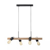 NOWOŚĆ 15630-18 CANOP LAMPA WISZĄCA CZARNY ZUMA LINE