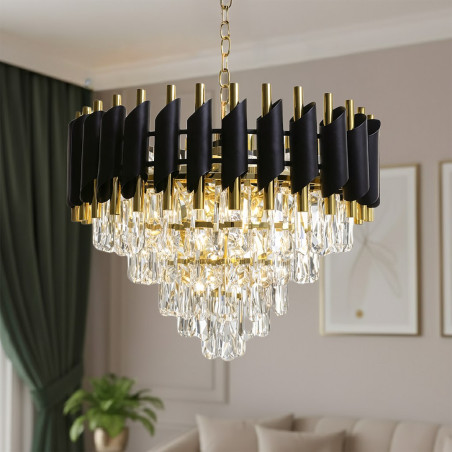 NOWOŚĆ ML2582 Żyrandol Cristal 7xE14 Milagro