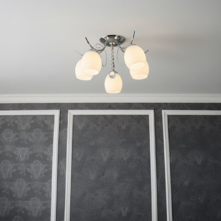 NOWOŚĆ ML2763 Lampa sufitowa ELLA 5xE27 Milagro