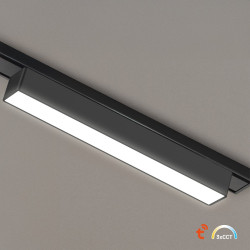 NOWOŚĆ ML2587 Slim Magnetic Track Czarny 23cm 10W LED Tuya CCT 48V Milagro