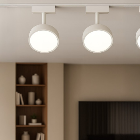 NOWOŚĆ ML2598 Slim Magnetic Track Biały 9W LED Tuya CCT 48V Milagro