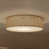 NOWOŚĆ MLP2424 Lampa sufitowa Marshall 3xE27 Ø50cm Biały/Brąz Milagro