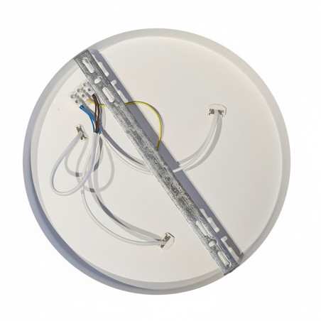 NOWOŚĆ MLP2424 Lampa sufitowa Marshall 3xE27 Ø50cm Biały/Brąz Milagro