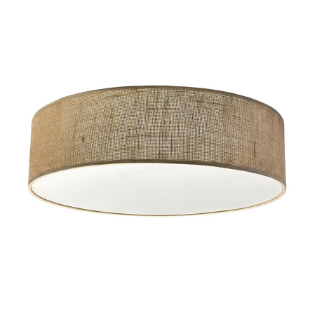 NOWOŚĆ MLP2424 Lampa sufitowa Marshall 3xE27 Ø50cm Biały/Brąz Milagro