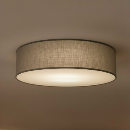 NOWOŚĆ MLP2425 Lampa sufitowa Marshall 3xE27 Ø50cm Biały/Szary Milagro