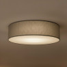 NOWOŚĆ MLP2425 Lampa sufitowa Marshall 3xE27 Ø50cm Biały/Szary Milagro
