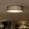 NOWOŚĆ MLP2425 Lampa sufitowa Marshall 3xE27 Ø50cm Biały/Szary Milagro
