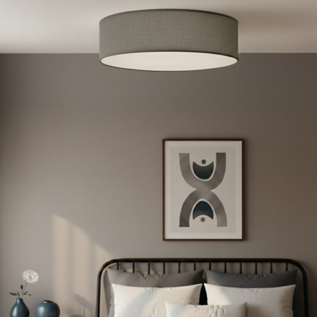 NOWOŚĆ MLP2425 Lampa sufitowa Marshall 3xE27 Ø50cm Biały/Szary Milagro