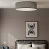 NOWOŚĆ MLP2425 Lampa sufitowa Marshall 3xE27 Ø50cm Biały/Szary Milagro