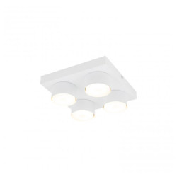 NOWOŚĆ Plafon do pokoju dziecka Klocki 11296 BRIX WHITE LAMPA SUFITOWA 4XGX53 Tk Lighting