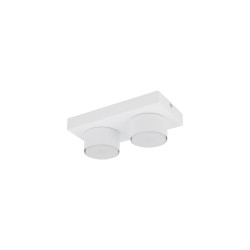 NOWOŚĆ Plafon do pokoju dziecka Klocki 11295 BRIX WHITE LAMPA SUFITOWA 2XGX53 Tk Lighting
