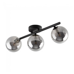NOWOŚĆ 6855 ESTERA BLACK LAMPA SUFITOWA 3 Tk Lighting