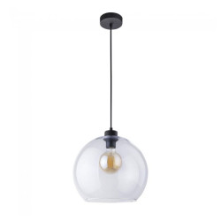 NOWOŚĆ 2076 CUBUS LAMPA WISZĄCA Pojedyncza klosz kula 1 PŁ TRANSPARENT Tk Lighting