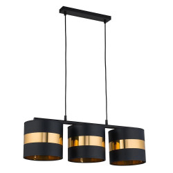 NOWOŚĆ 4380 PARIS LAMPA WISZĄCA Potrójna z abażurkami 3 Tk Lighting