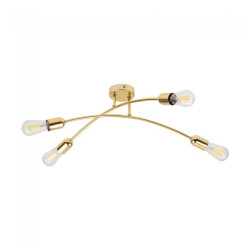 NOWOŚĆ 4688 HELIX GOLD LAMPA SUFITOWA 4 Tk Lighting