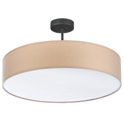 NOWOŚĆ Plafon z abażurem 3998 RONDO BEIGE LAMPA SUFITOWA  4 PŁ 600 Tk Lighting