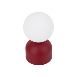 NOWOŚĆ 16216 MIKI BURGUND LAMPKA NOCNA 1XG9 Tk Lighting