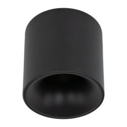 NOWOŚĆ Tubka Plafon 18160 BLAZE BLACK CCT 18W Tk Lighting
