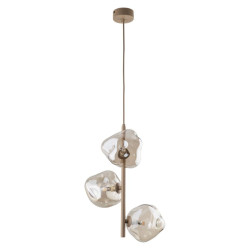 NOWOŚĆ 11329 LAVA SABIA LAMPA WISZĄCA Potrójna z kloszami  7XG9 Tk Lighting