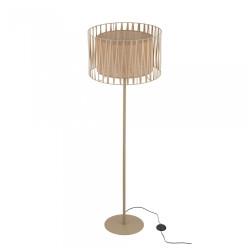 NOWOŚĆ 16199 HARMONY SABIA JUTA LAMPA PODŁOGOWA z abażurem 1XE27 Tk Lighting