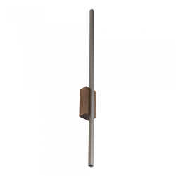 NOWOŚĆ 11404 FLASH NEW BROWN WOOD KINKIET Industrialny M 1 LED Tk Lighting