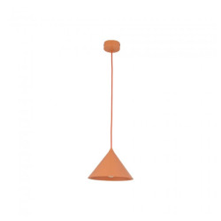 NOWOŚĆ 11383 CONO S SALMON LAMPA WISZĄCA Loft Pomarańczowa 1XE27 Tk Lighting