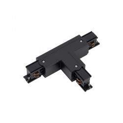NOWOŚĆ 11610 TRACER TRÓJOBWODOWY BLACK ŁĄCZNIK T LEFT-2 Tk Lighting