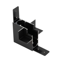NOWOŚĆ 18241 EASY MAGNETIC ŁĄCZNIK BLACK KĄTOWY WEWNĘTRZNY DO SZYNY PODTYNKOWEJ Tk...