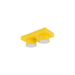 NOWOŚĆ 11289 BRIX YELLOW LAMPA SUFITOWA 2XGX53 Tk Lighting