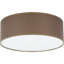 NOWOŚĆ Plafon z abażurem 4431 RONDO LAMPA SUFITOWA 4 PŁ BRĄZOWA 450 Tk Lighting