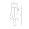 NOWOŚĆ Ballo lampa wisząca 3xG9 Light Prestige