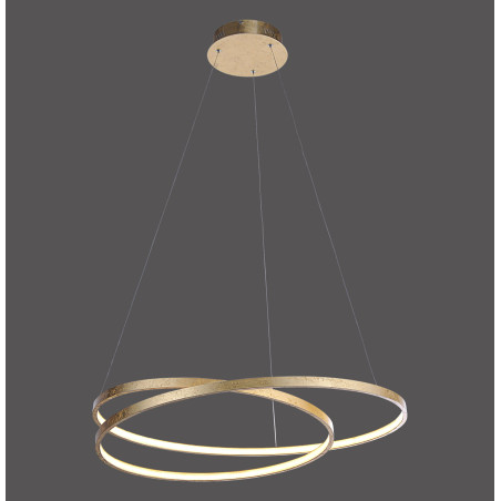 NOWOŚĆ 2474-12 ROMAN LAMPA WISZĄCA ZŁOTY ZUMA LINE
