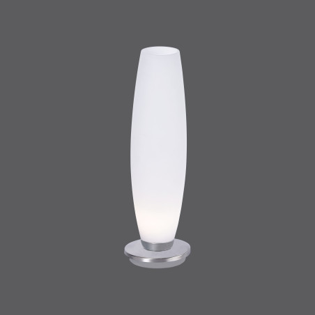 NOWOŚĆ 4027-55 TYRA LAMPA STOŁOWA SREBRNY ZUMA LINE
