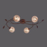 NOWOŚĆ 6395-48 GRETA LAMPA SUFITOWA RDZA/ZŁOTY ZUMA LINE