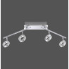 NOWOŚĆ 6786-96 SILEDA LAMPA SUFITOWA ALUMINIUM ZUMA LINE