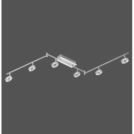 NOWOŚĆ 6787-96 SILEDA LAMPA SUFITOWA ALUMINIUM ZUMA LINE