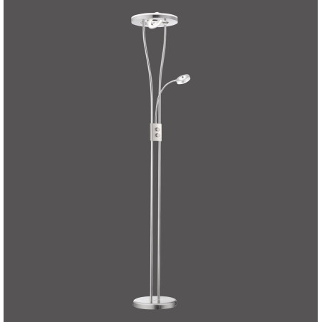 NOWOŚĆ 11778-55  HELIA LAMPA PODŁOGOWA STALOWY ZUMA LINE