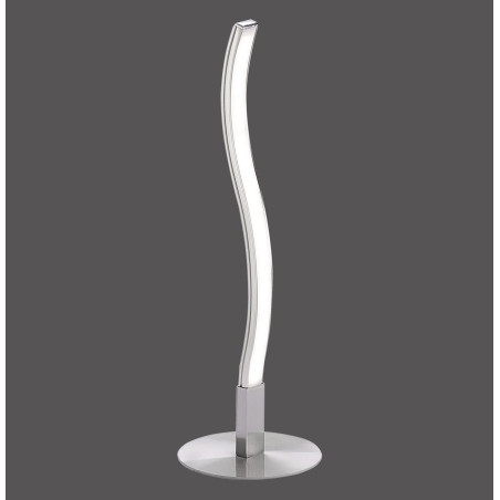 NOWOŚĆ 15128-55 WAVE LAMPA STOŁOWA STALOWY ZUMA LINE
